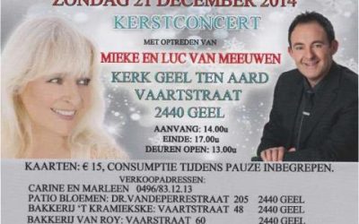 Kerstshow Mieke & Luc Van Meeuwen 21 december 2014
